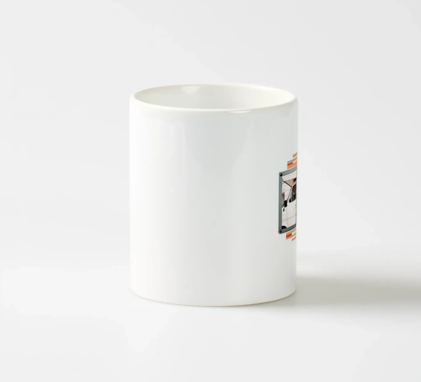 Campervan ceramic mug by fortrart