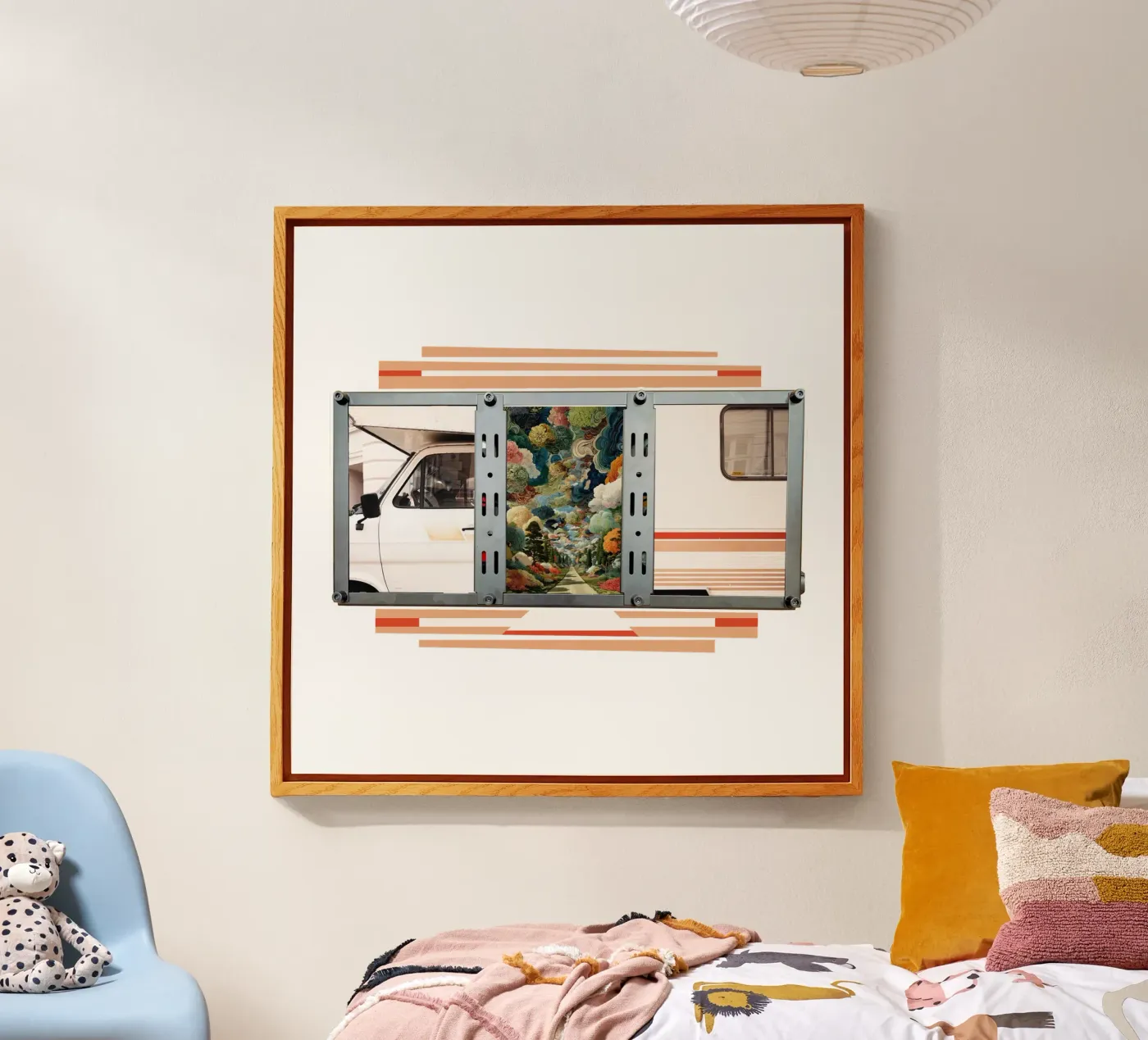 Campervan Acryl-Glas von fortrart