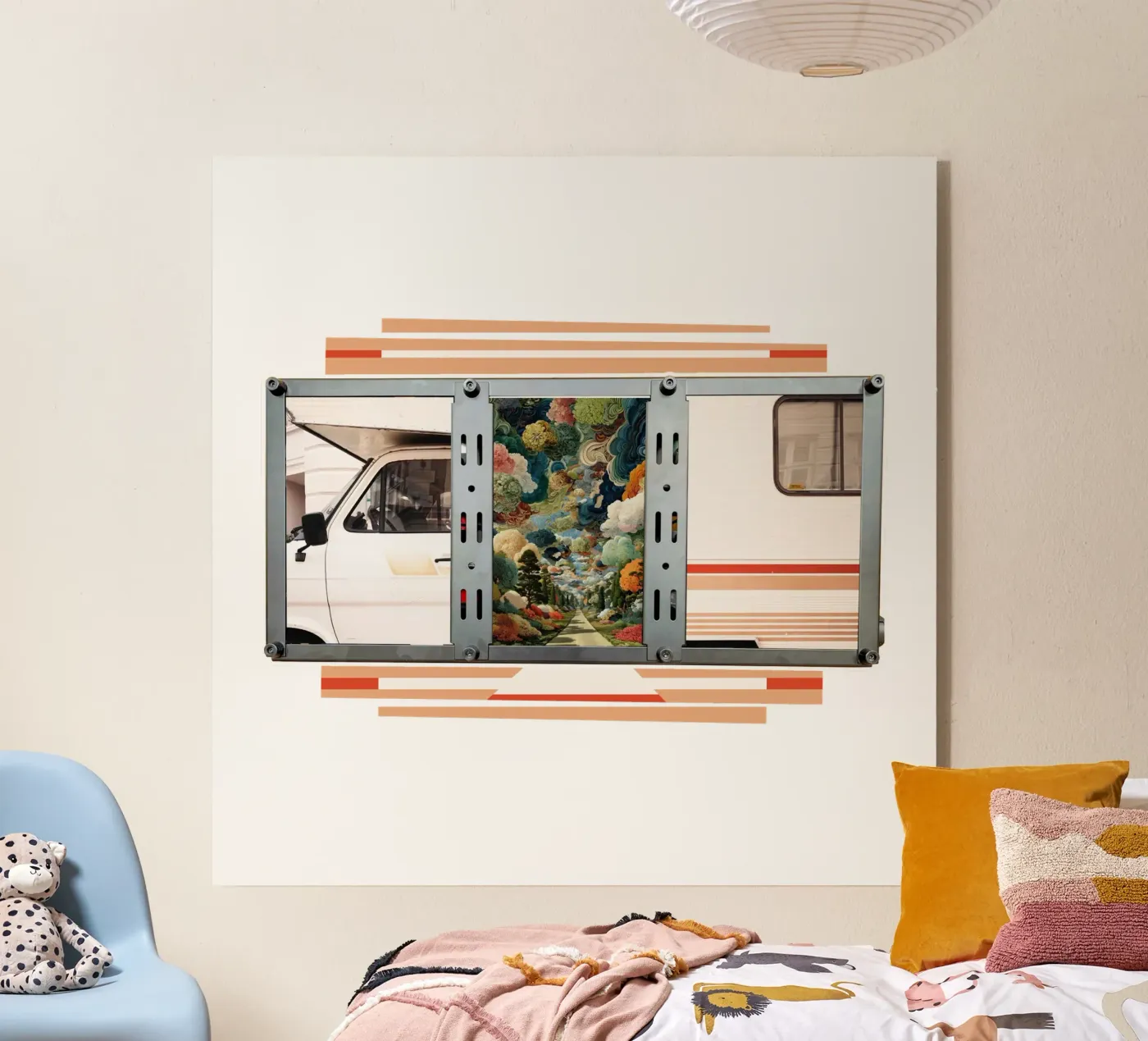 Campervan Acryl-Glas von fortrart