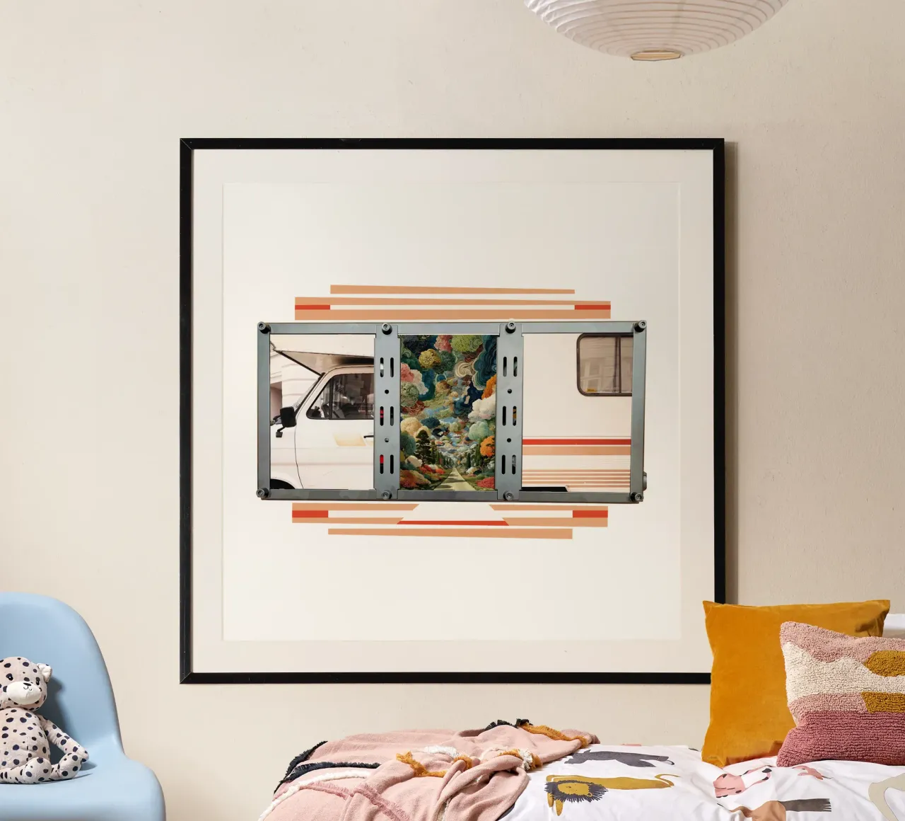 Campervan poster da fortrart