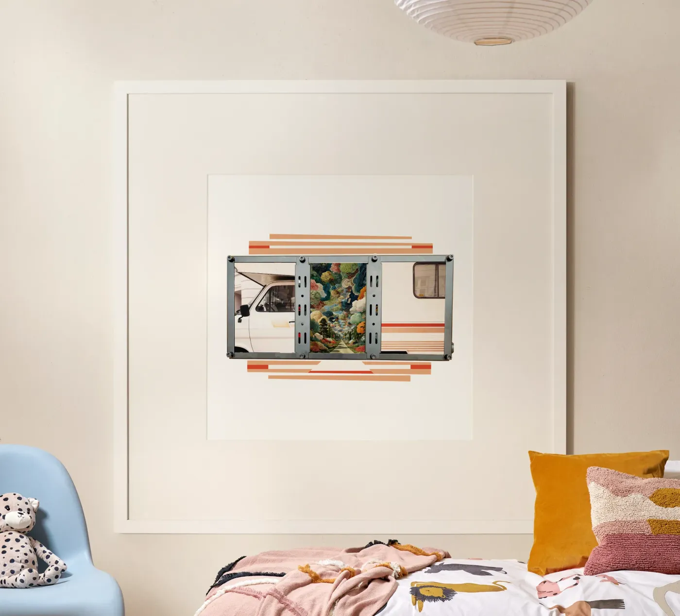 Campervan poster van fortrart