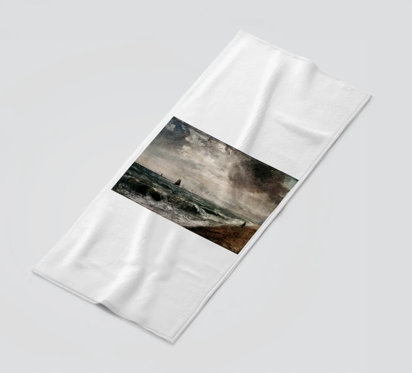 John Constable Arte telo mare da Brooke