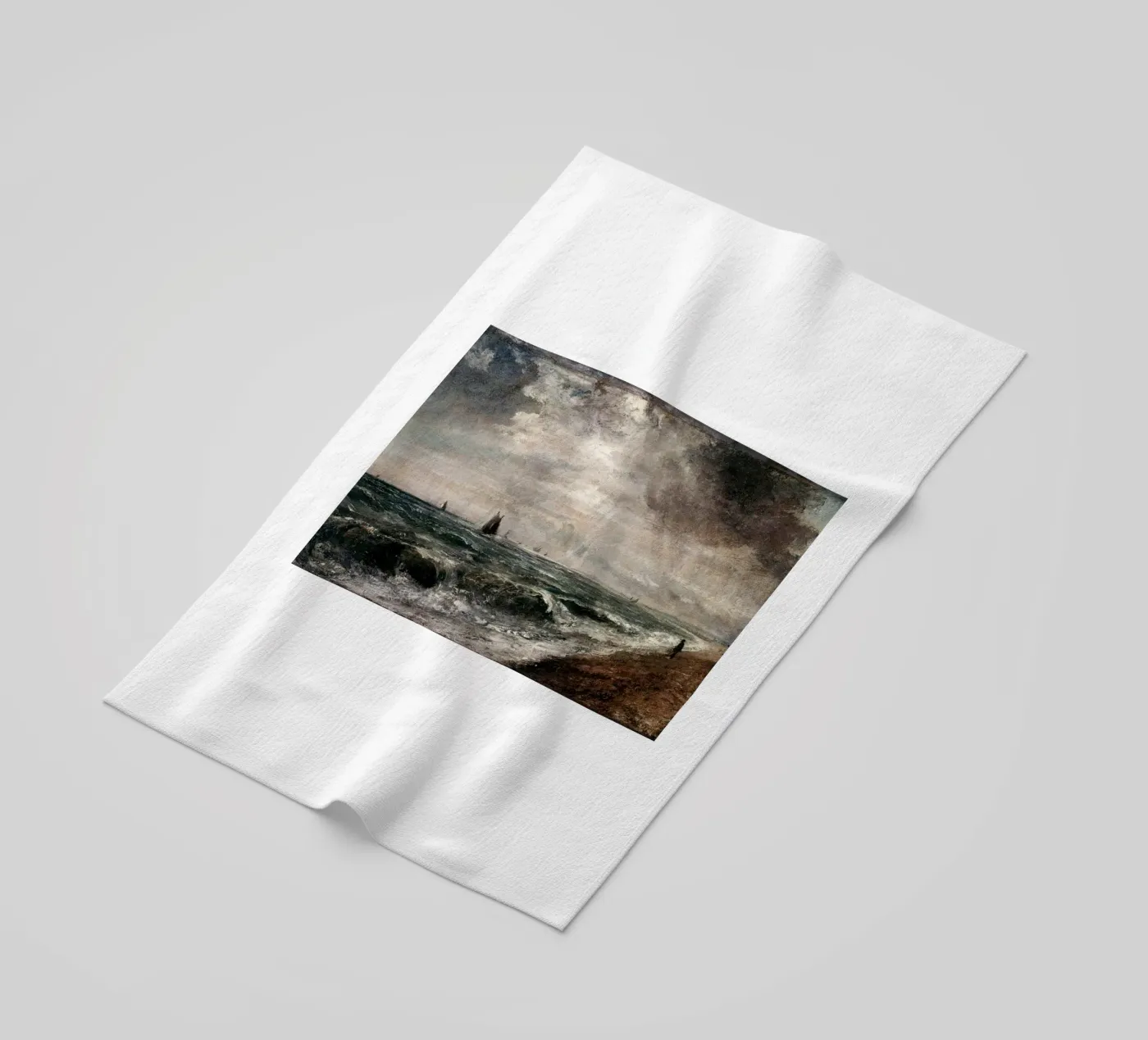 John Constable Arte telo mare da Brooke