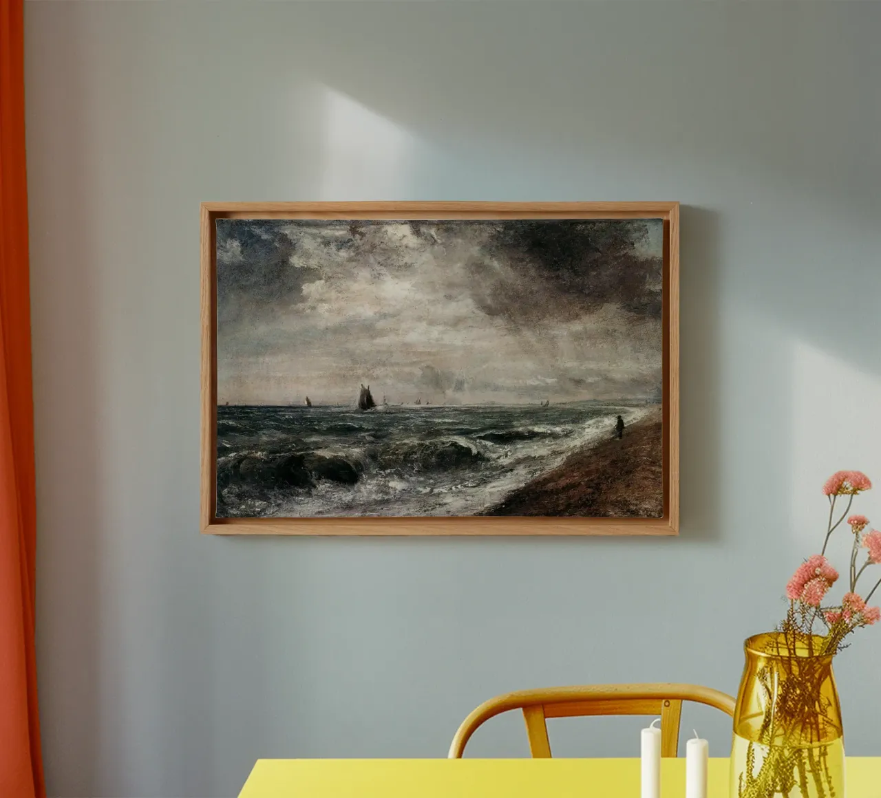 John Constable Arte tela con Cornice a cassetta da Brooke