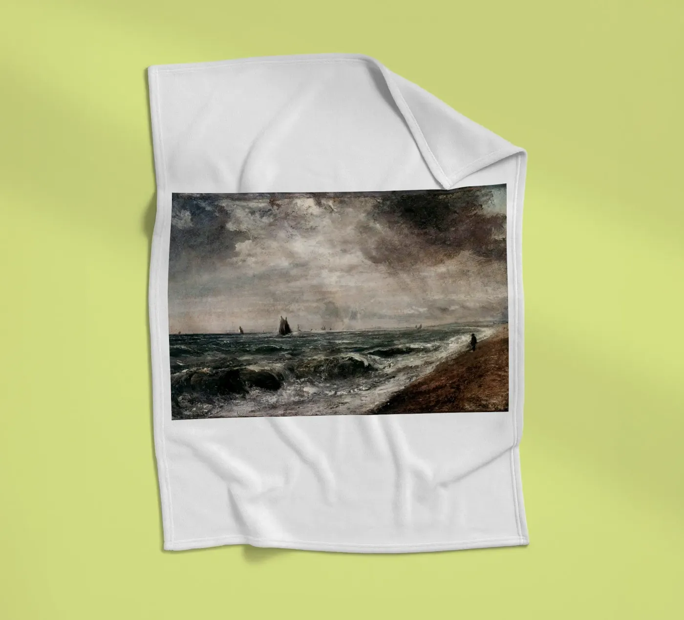 John Constable Kunst Fleecedecke von Brooke