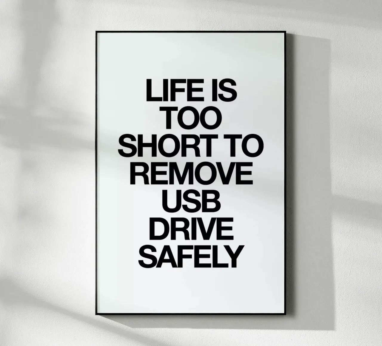 USB Acryl-Glas von Mottos by Sinan Saydik