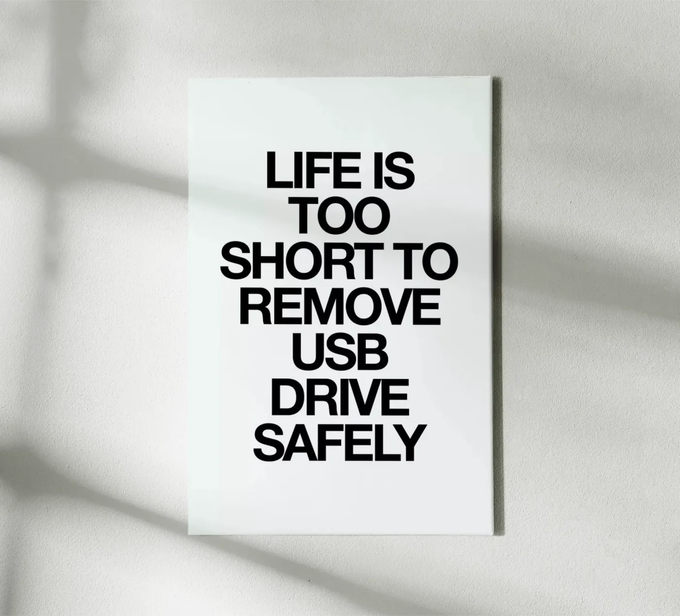 USB canvas by Mottos by Sinan Saydik