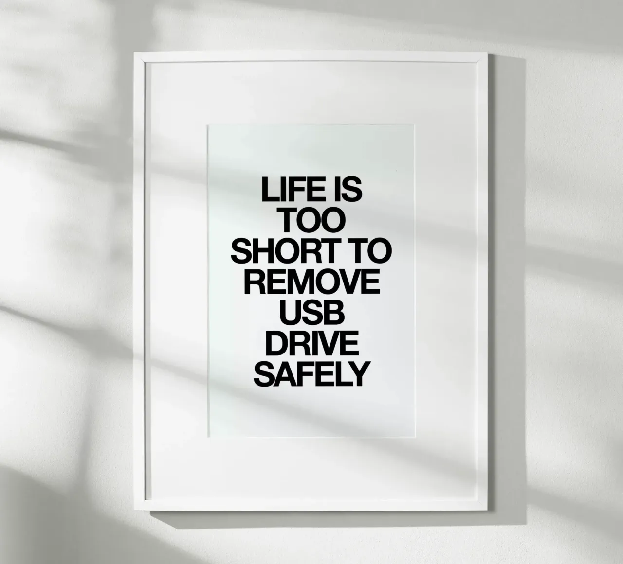 USB poster da Mottos by Sinan Saydik