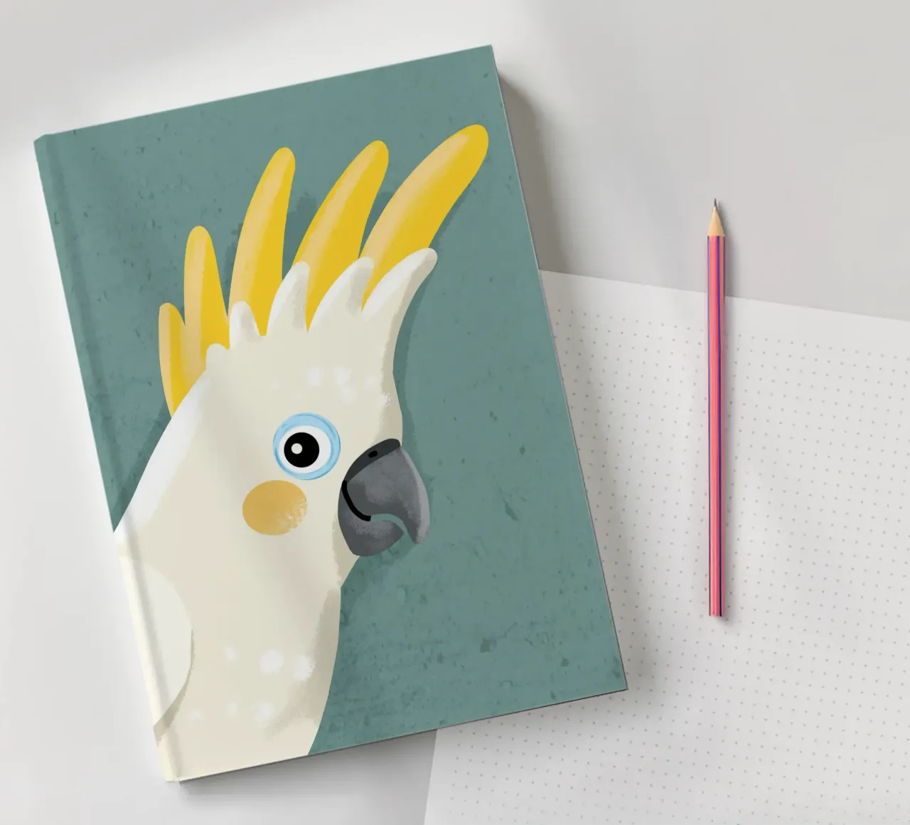 Sois juste toi, cacatoès 1 carnet de notes de Julia Reyelt