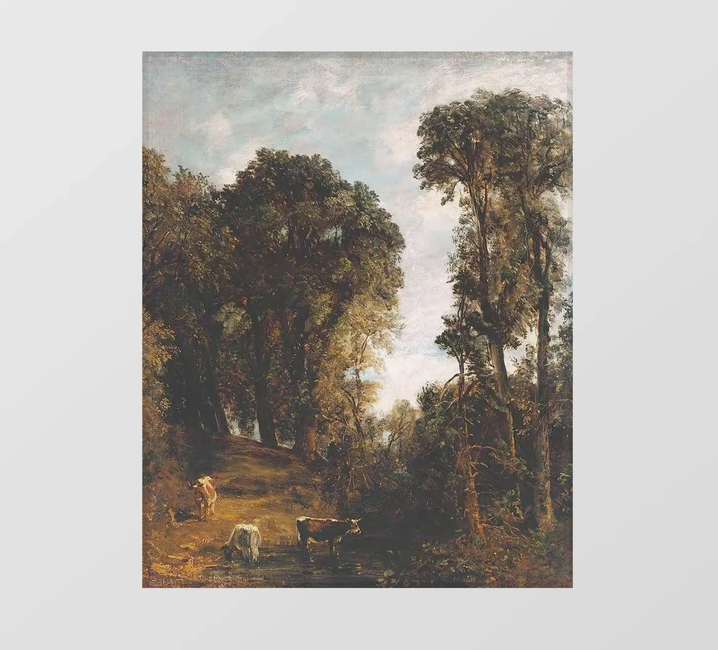 John Constable Kunst fotobehang van Brooke