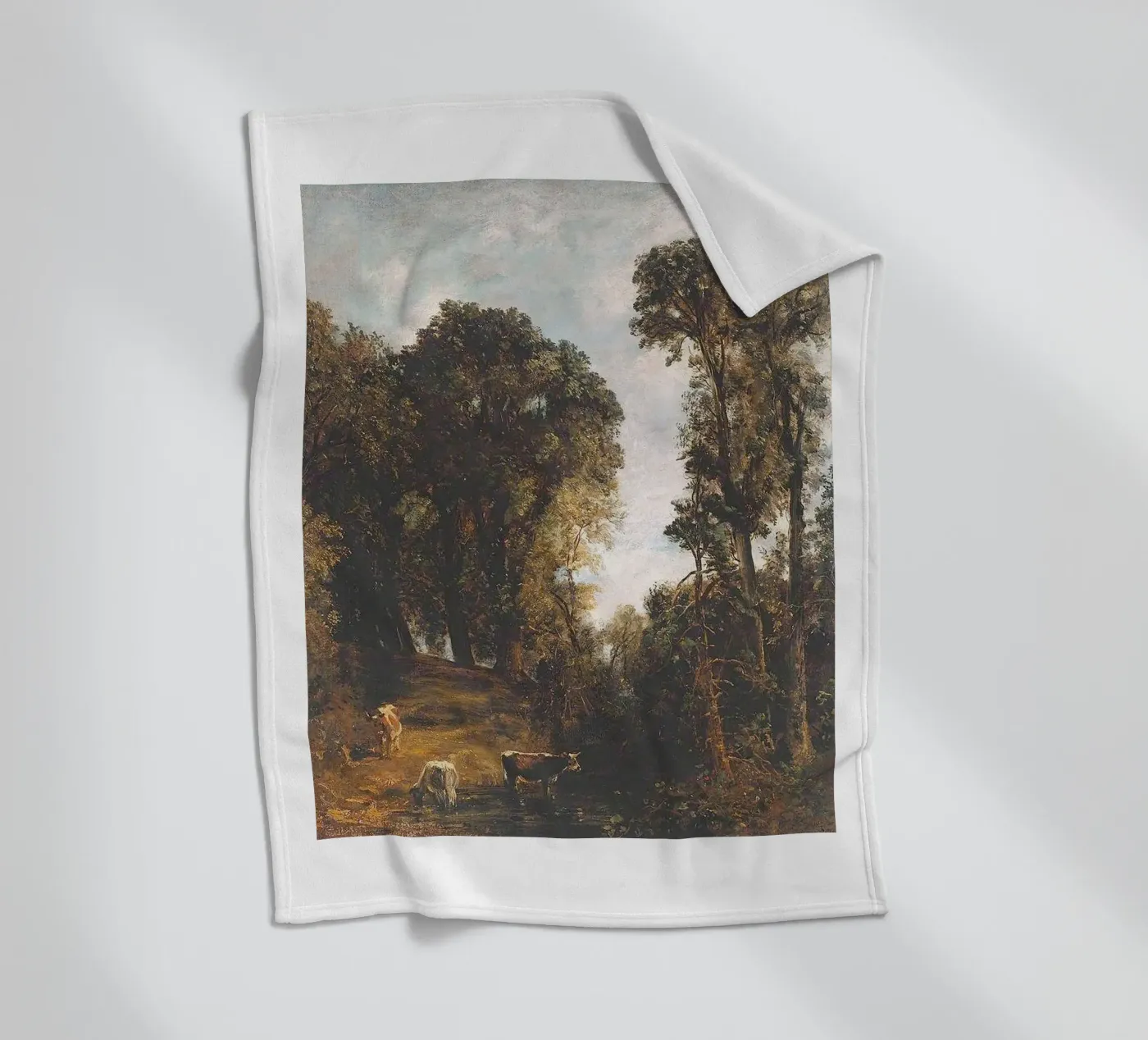 John Constable Kunst Fleecedecke von Brooke