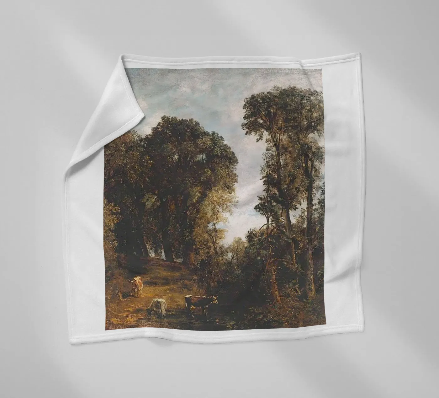 John Constable Kunst Fleecedecke von Brooke