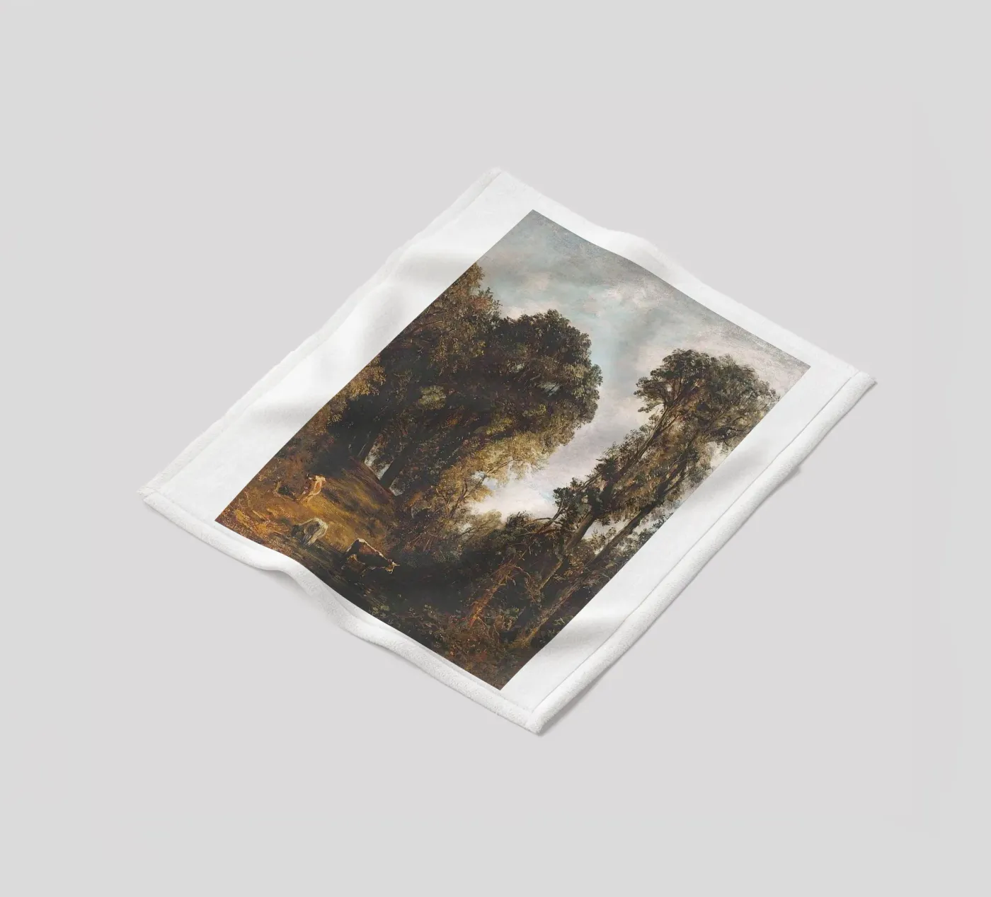 John Constable Kunst Fleecedecke von Brooke