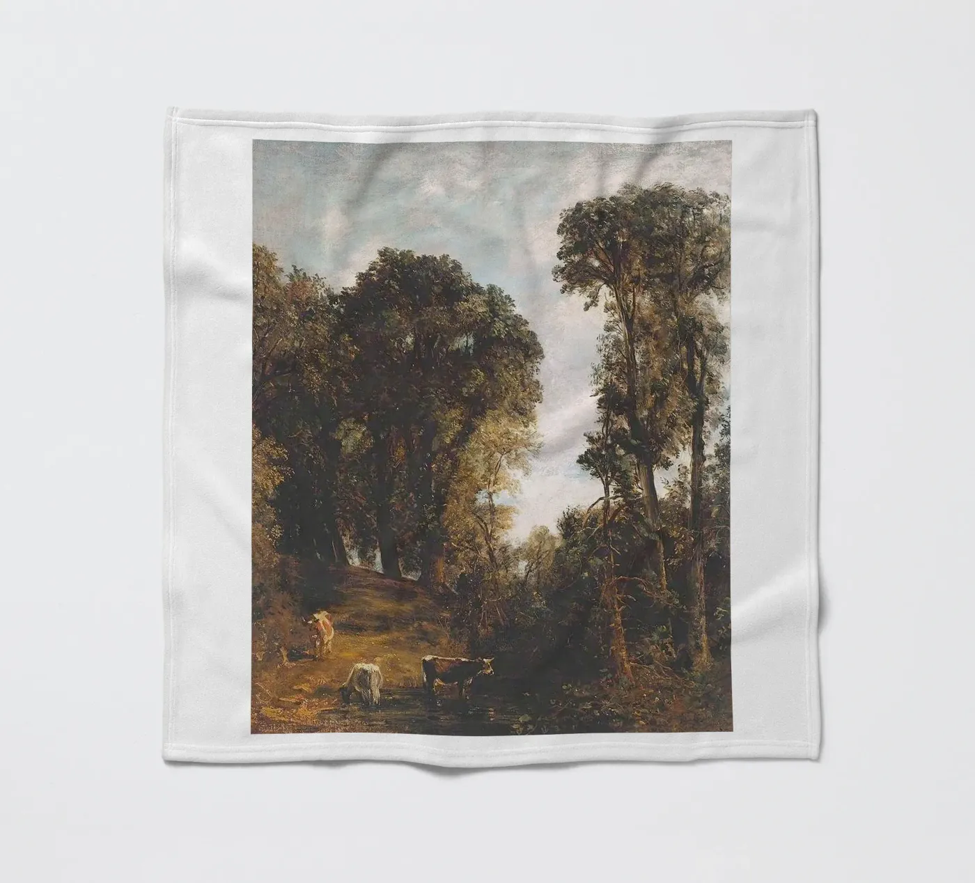 John Constable Kunst Fleecedecke von Brooke