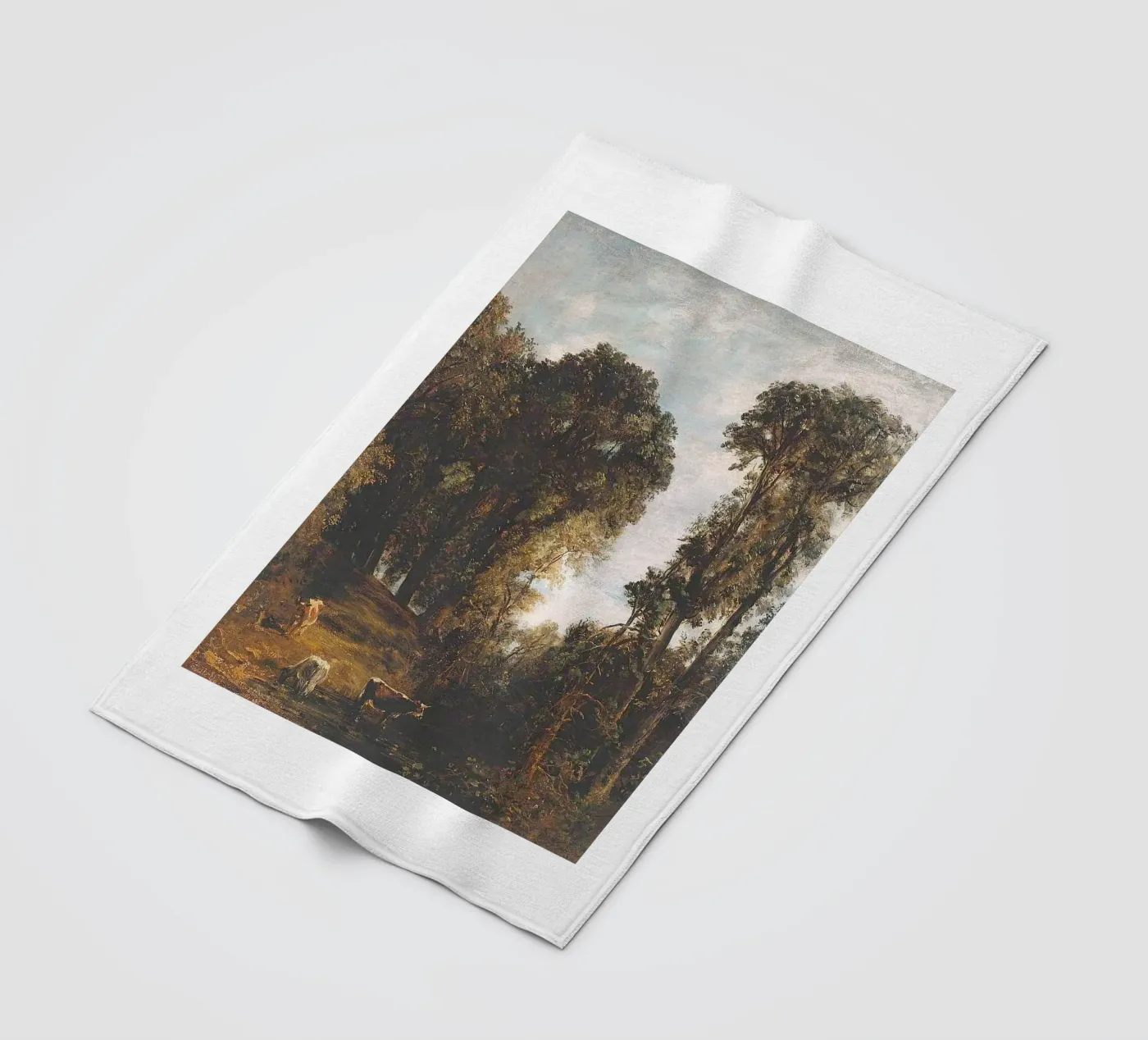 John Constable Kunst Fleecedecke von Brooke