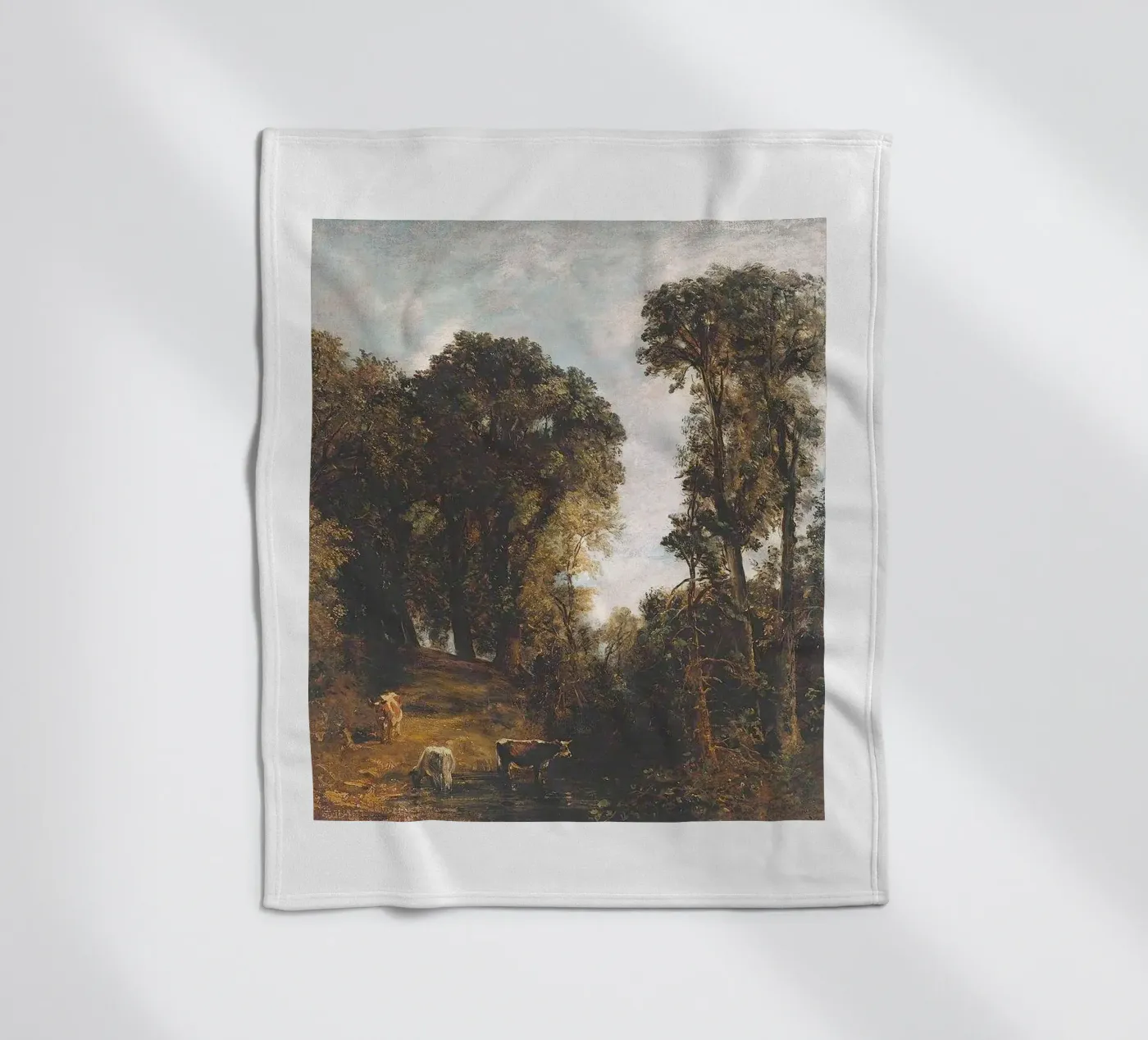 John Constable Kunst Fleecedecke von Brooke