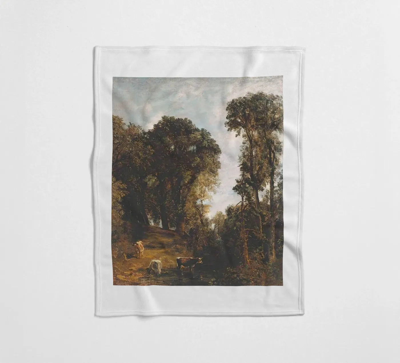 John Constable Kunst Fleecedecke von Brooke