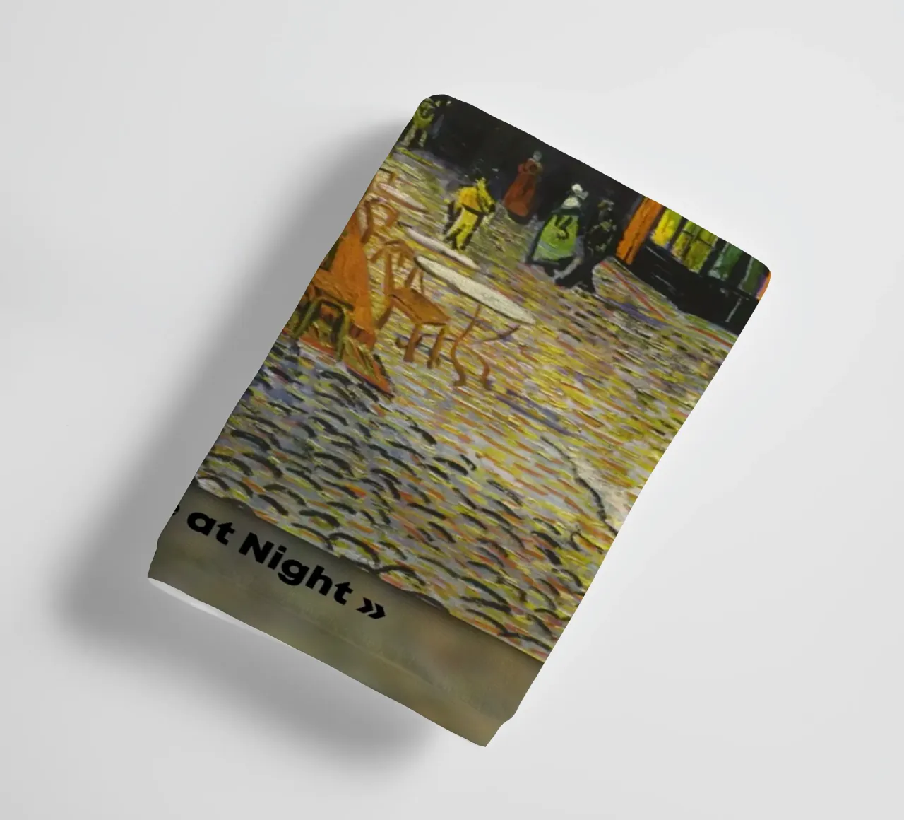 Van Gogh: Terrazza del caffè di notte - Vibrante post-impressionista asciugamano da bagno da NorwesClub