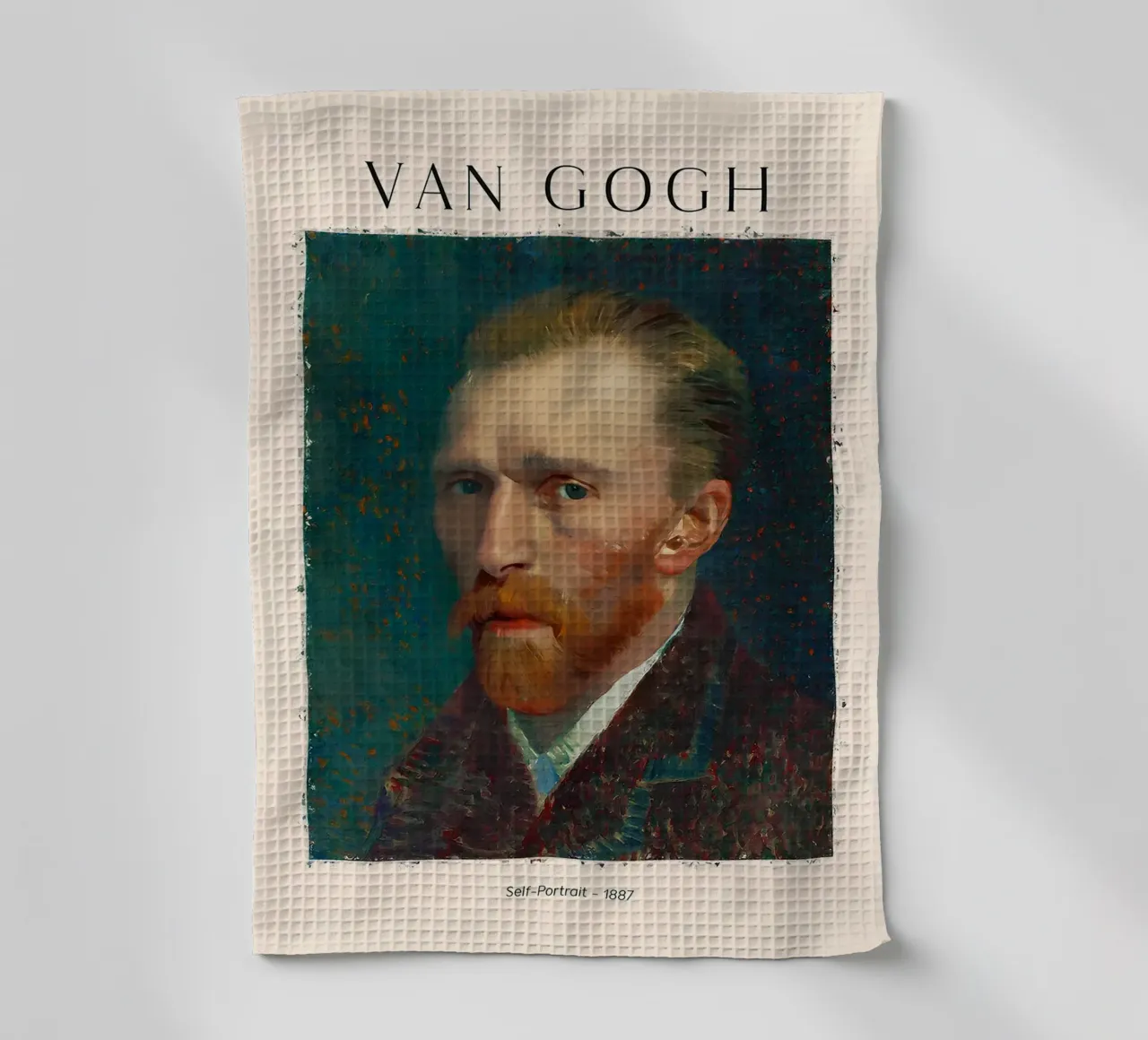 Van Gogh Self-Portrait - Icône post-impressionniste, Masterpiec torchon de NorwesClub