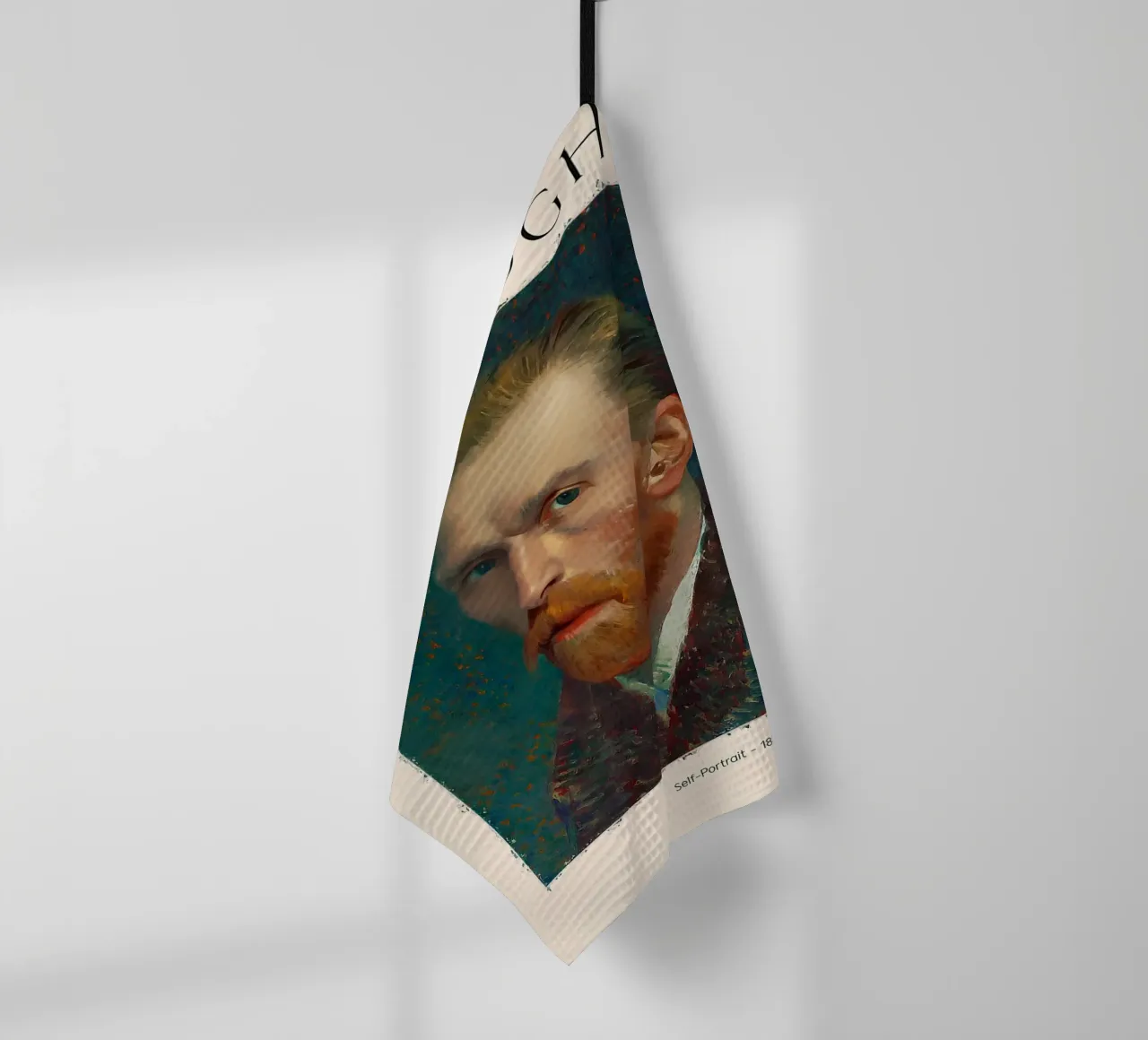 Van Gogh Self-Portrait - Icône post-impressionniste, Masterpiec torchon de NorwesClub