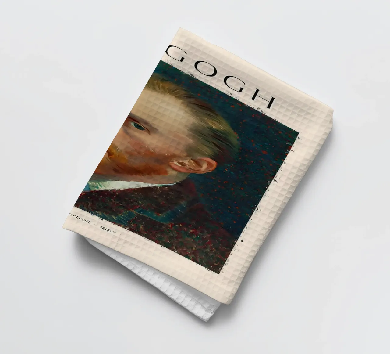 Van Gogh Self-Portrait - Icône post-impressionniste, Masterpiec torchon de NorwesClub