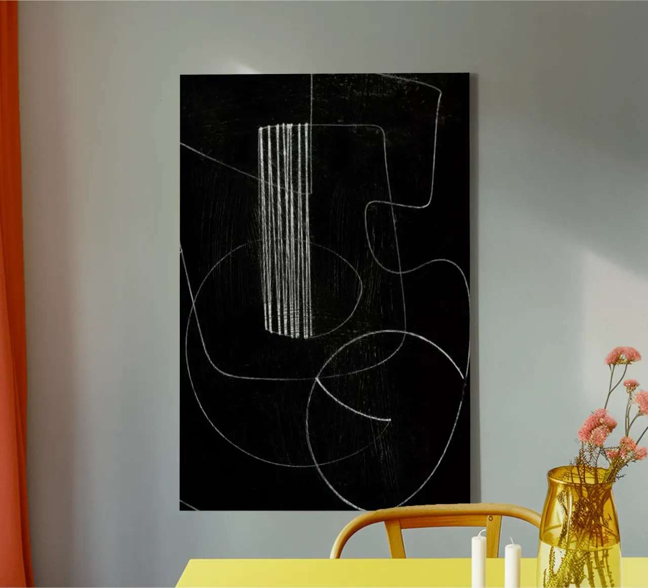 Crafted Mono tela con Cornice a cassetta da Dan Hobday