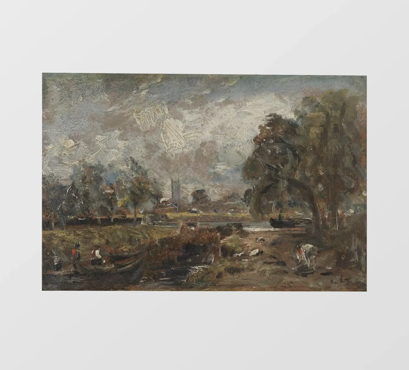 John Constable backlit film by Brooke