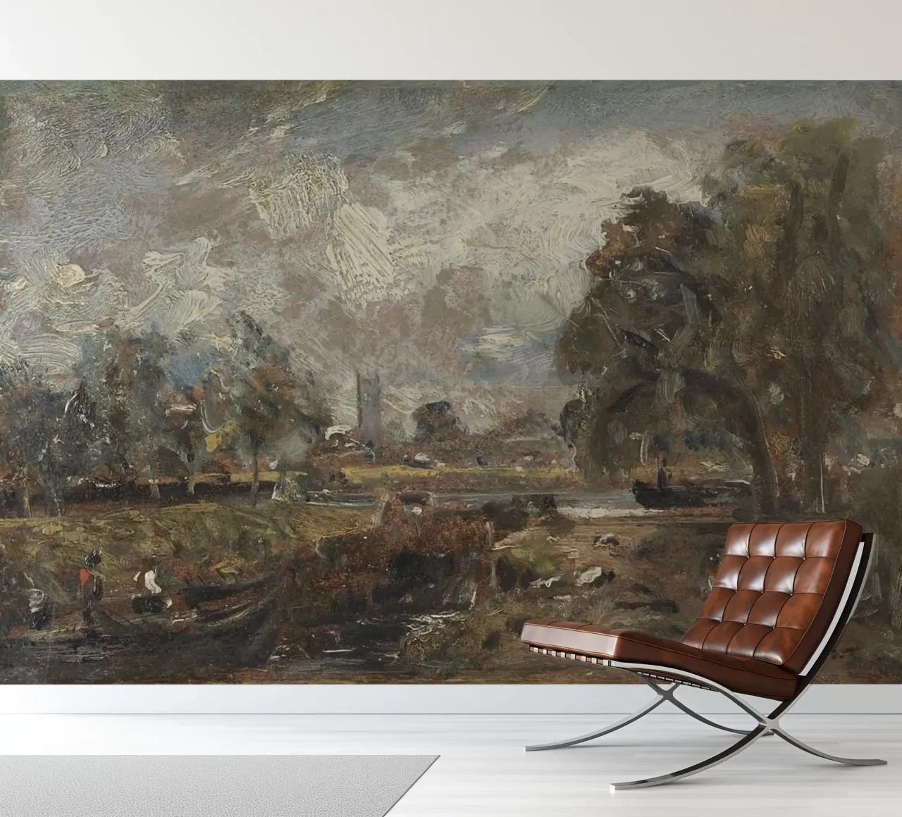 John Constable fotobehang van Brooke