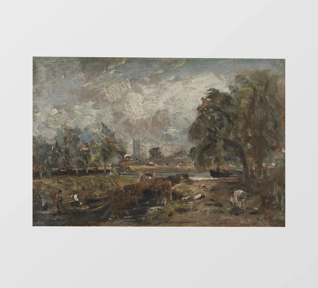 John Constable fotobehang van Brooke