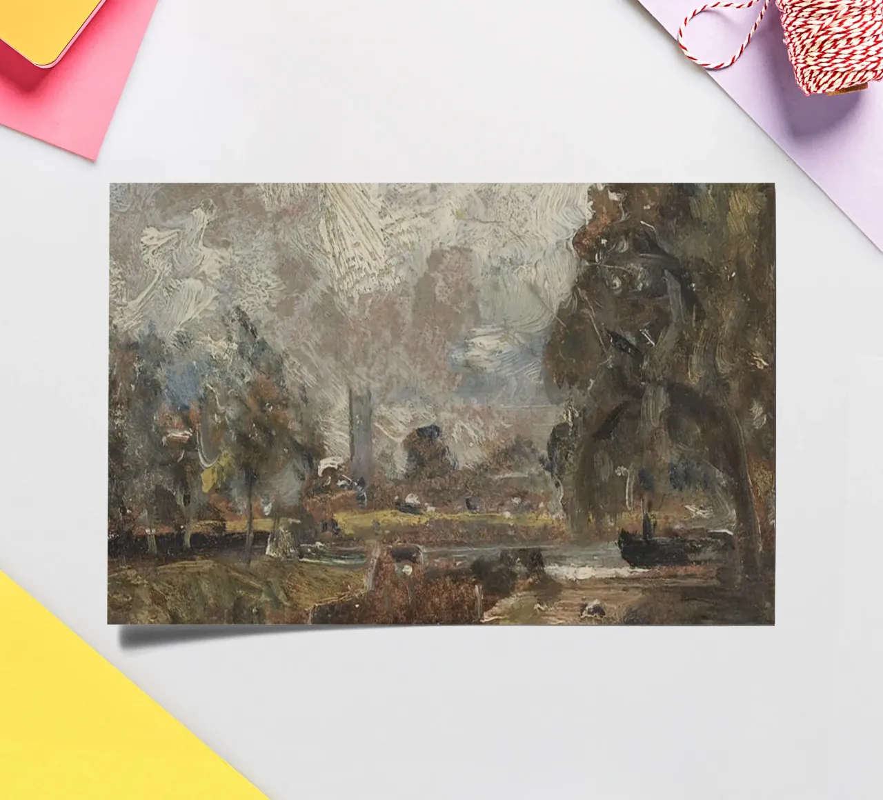 John Constable sticker sheet by Brooke