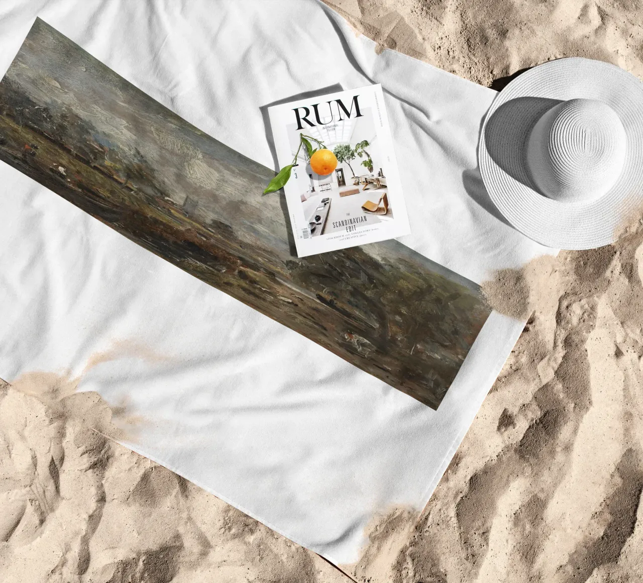 John Constable beach towel by Brooke