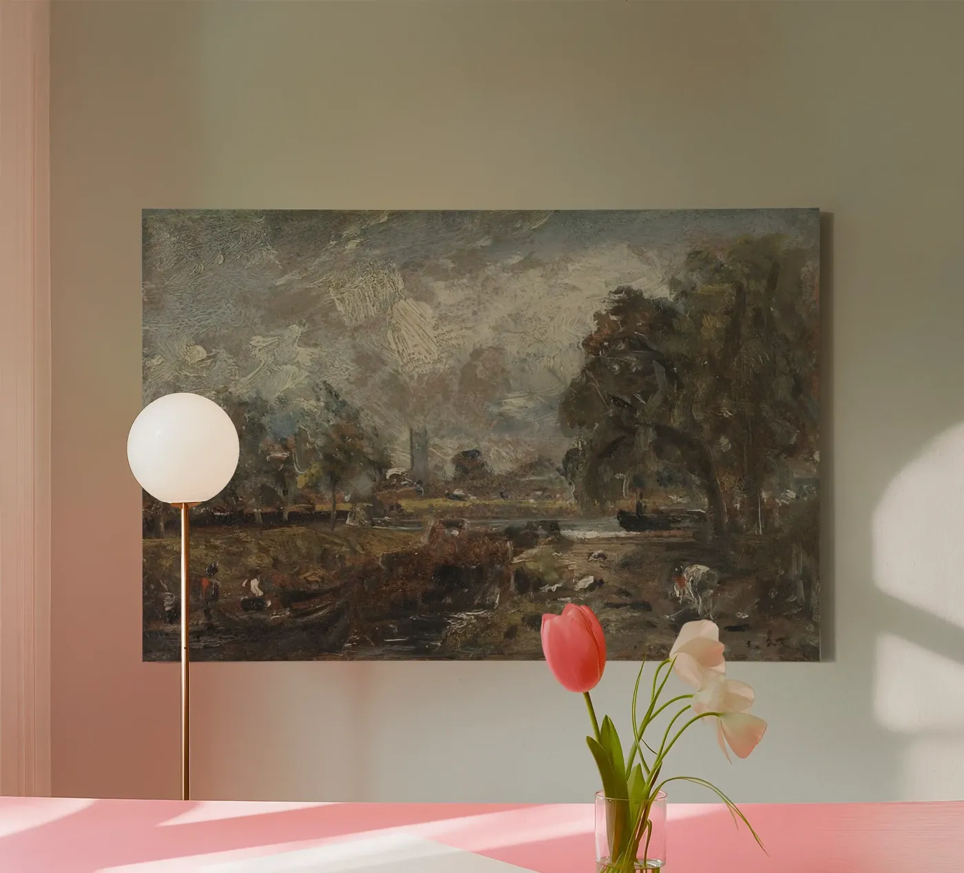 John Constable canvas van Brooke