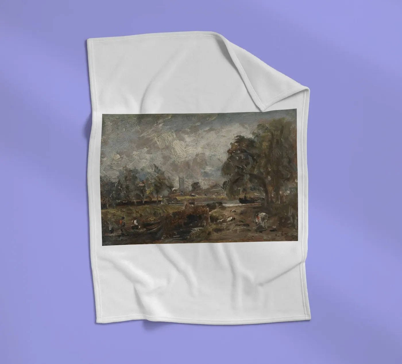 John Constable plaid polaire de Brooke