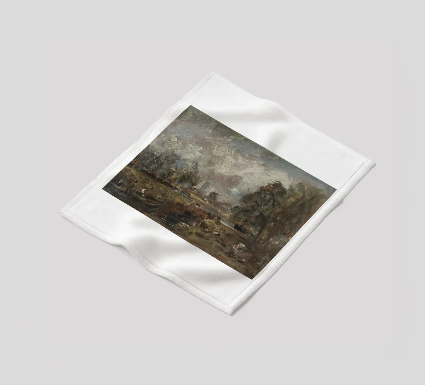 John Constable plaid polaire de Brooke