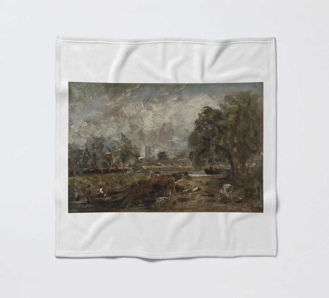 John Constable plaid polaire de Brooke