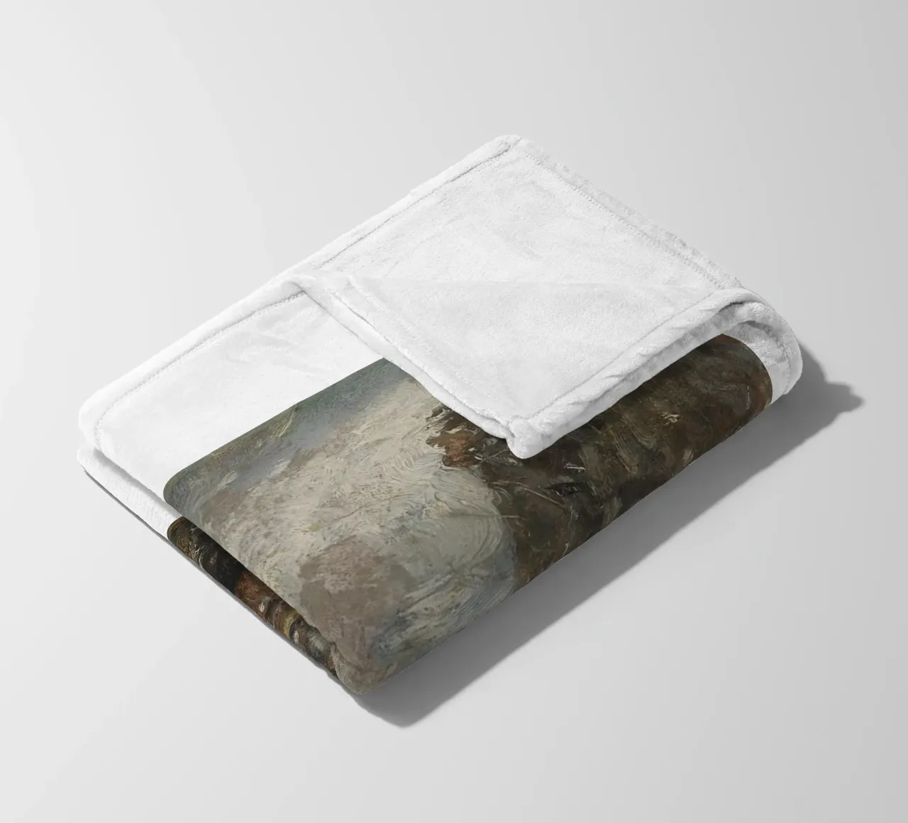 John Constable fleece blanket by Brooke