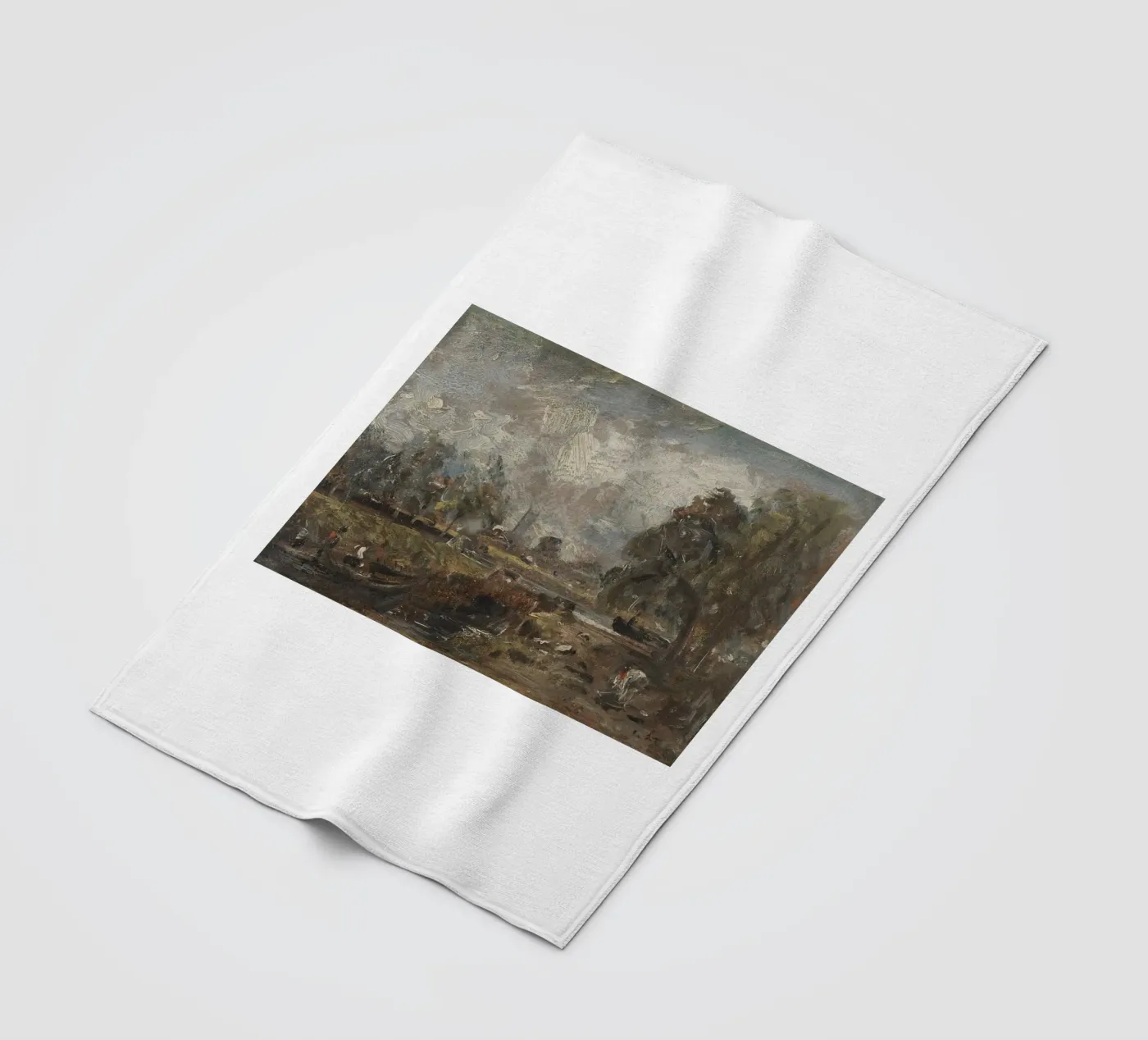 John Constable plaid polaire de Brooke
