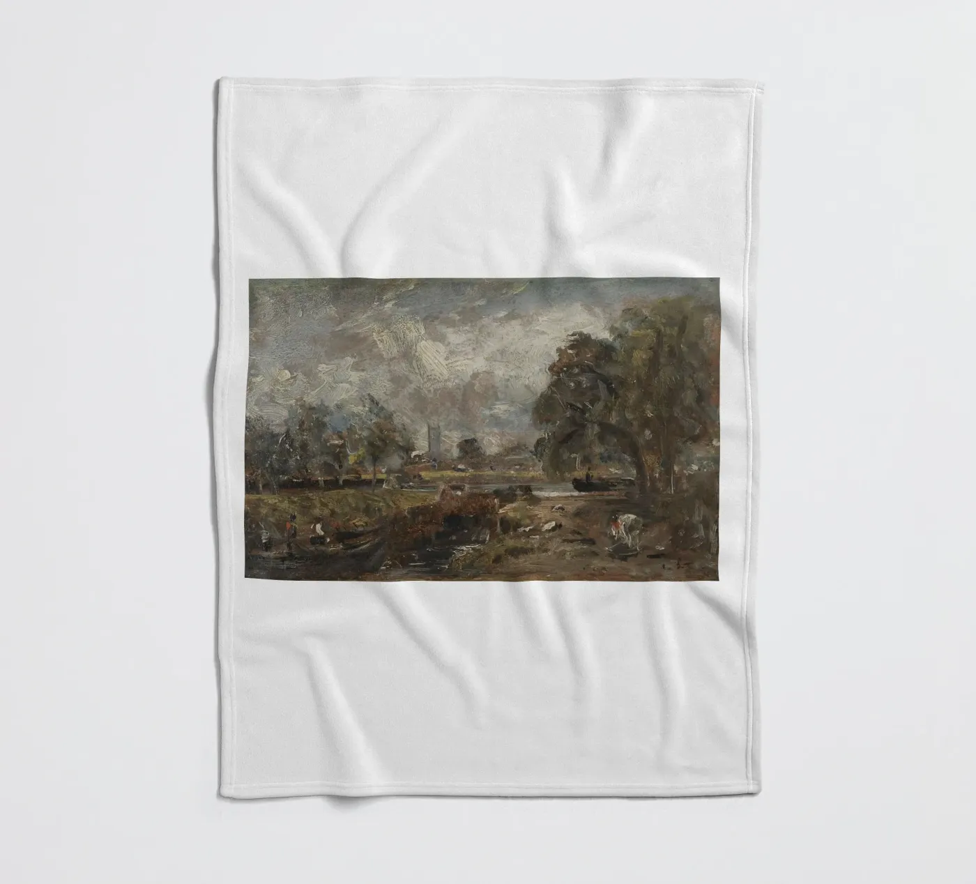 John Constable plaid polaire de Brooke
