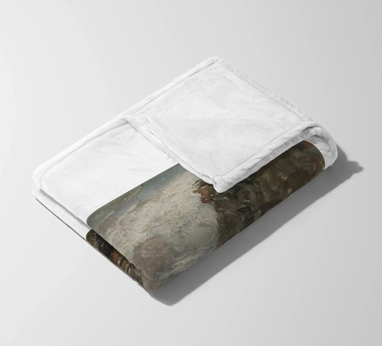 John Constable fleece blanket by Brooke