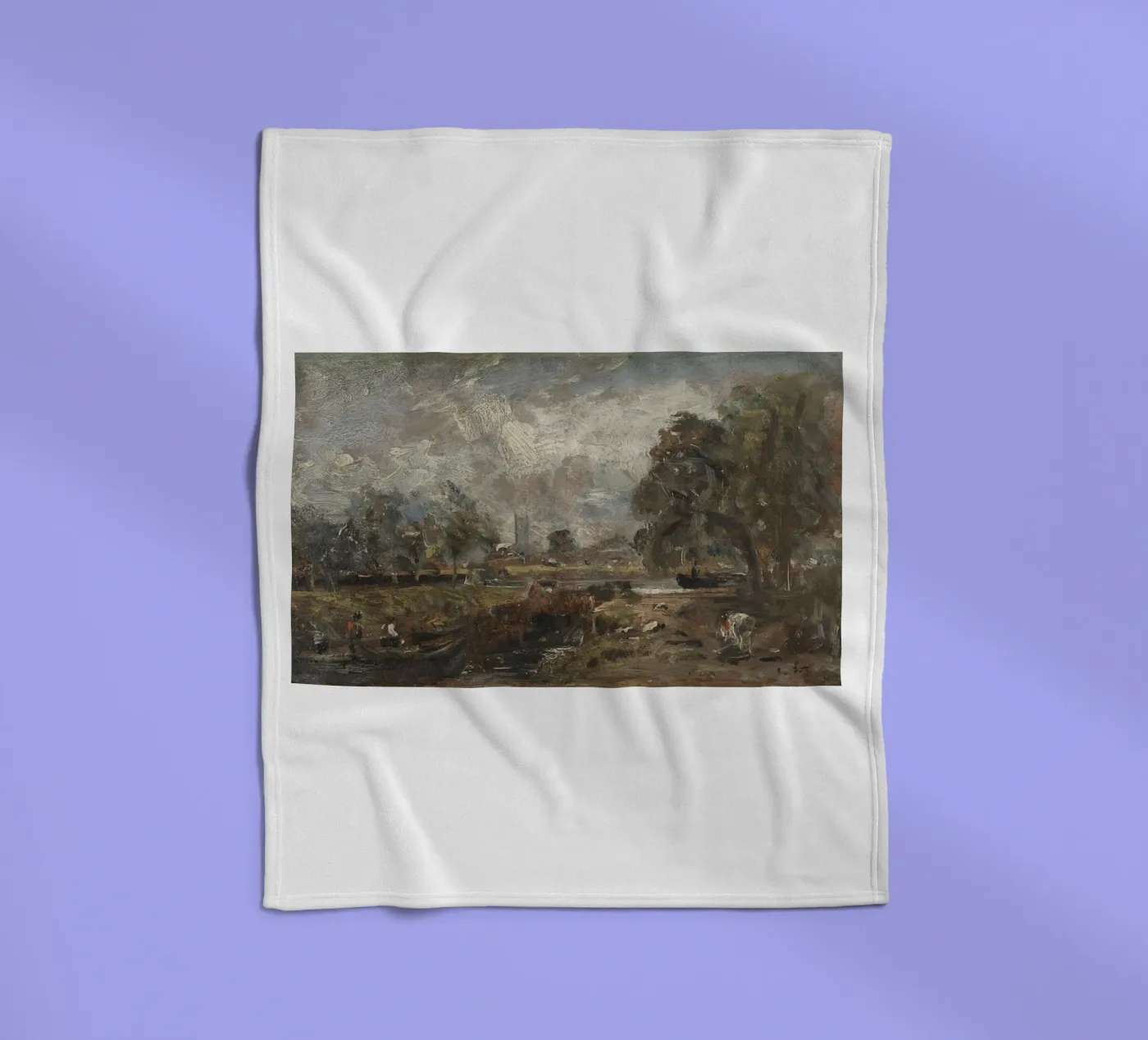 John Constable plaid polaire de Brooke