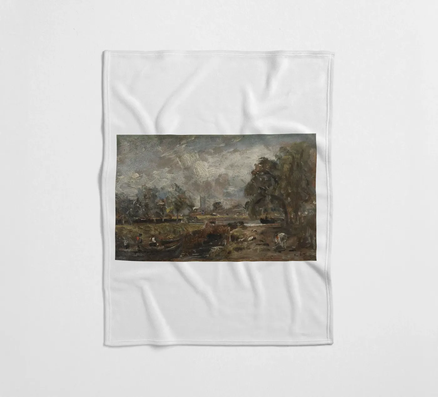 John Constable plaid polaire de Brooke