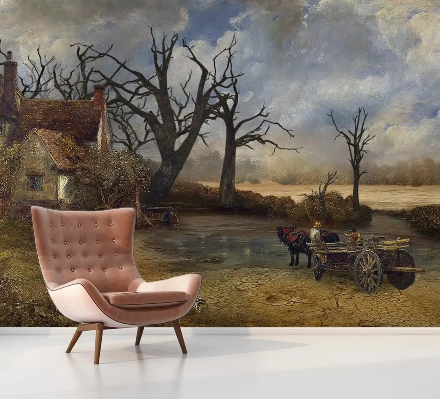 John Constable Kunst fotobehang van Brooke