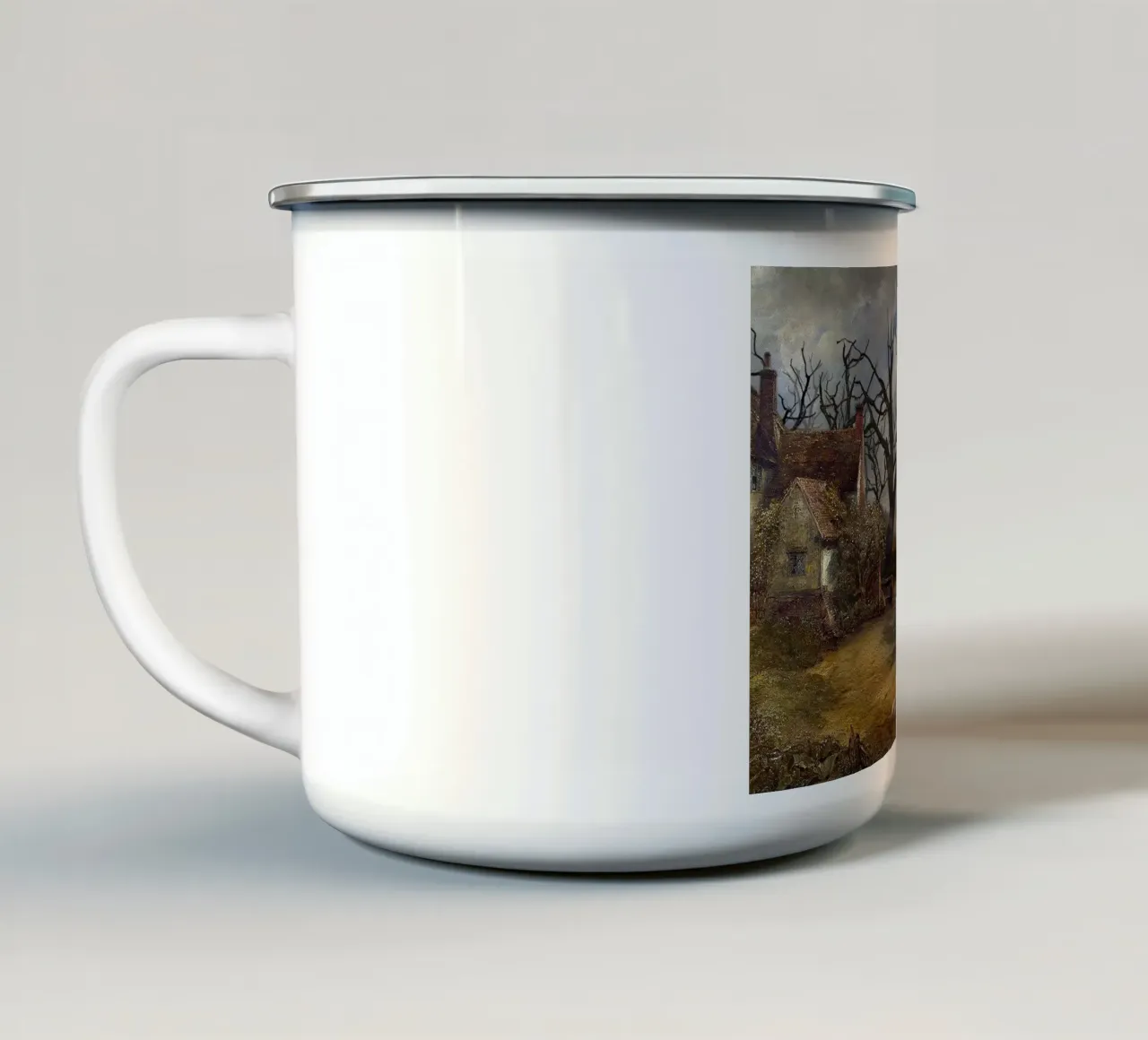 John Constable Arte tazza in smalto da Brooke