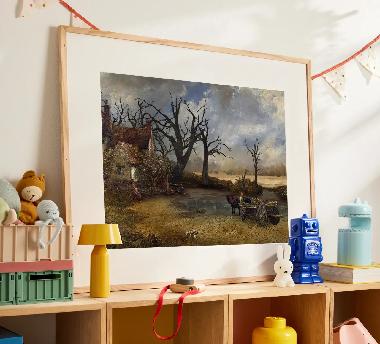 John Constable Arte poster con telaio in alluminio da Brooke
