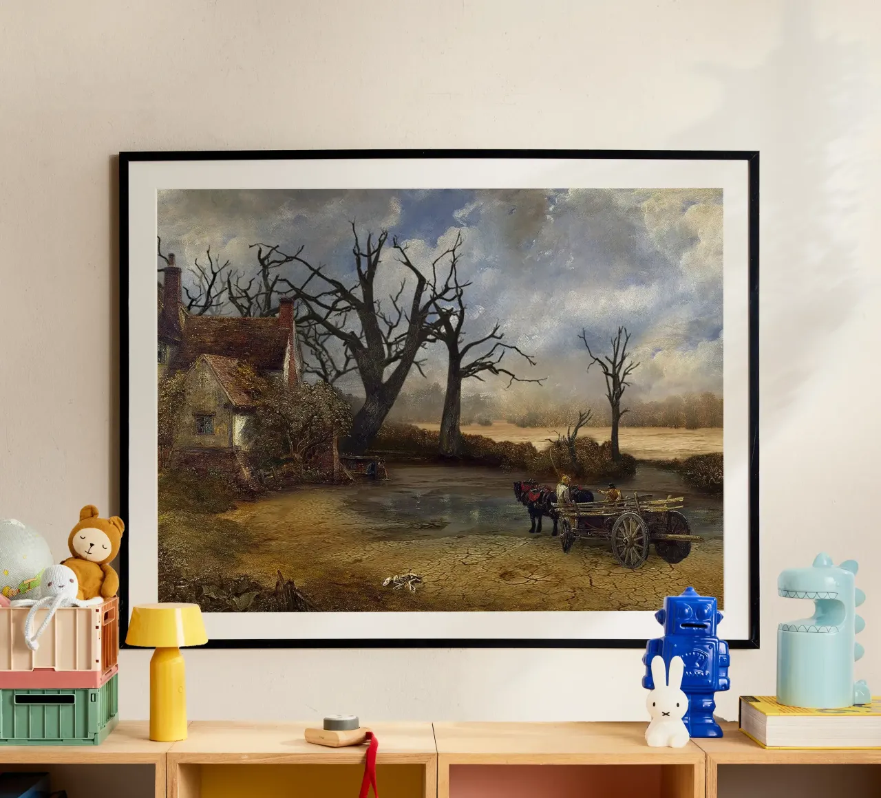 John Constable Arte poster con telaio in alluminio da Brooke
