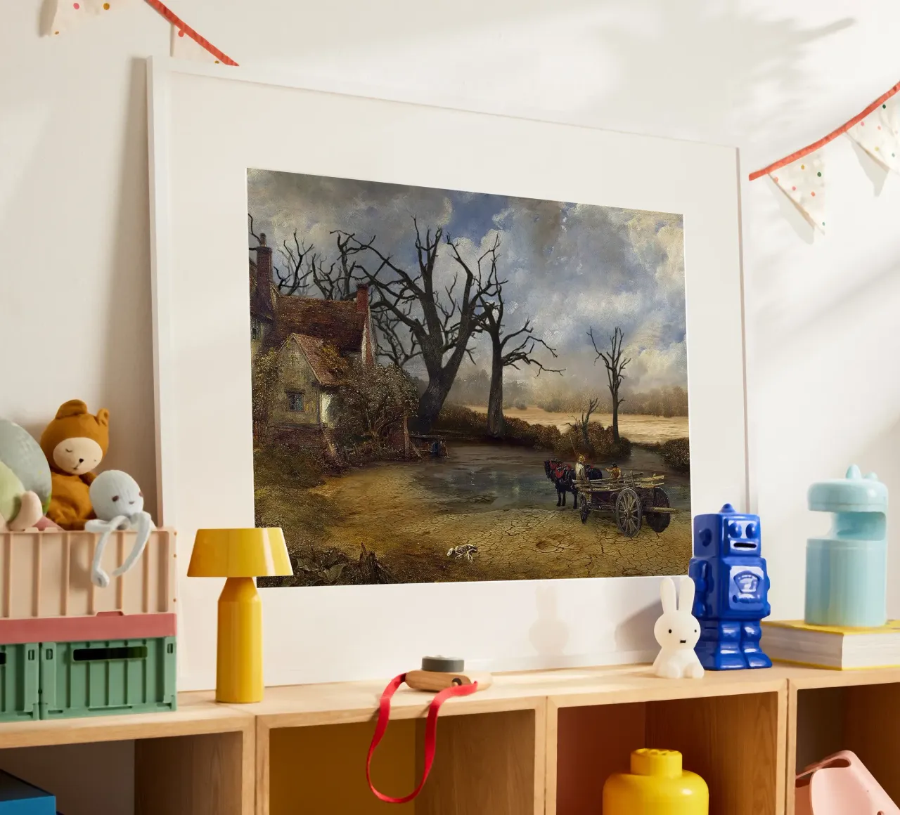 John Constable Arte poster con telaio in alluminio da Brooke