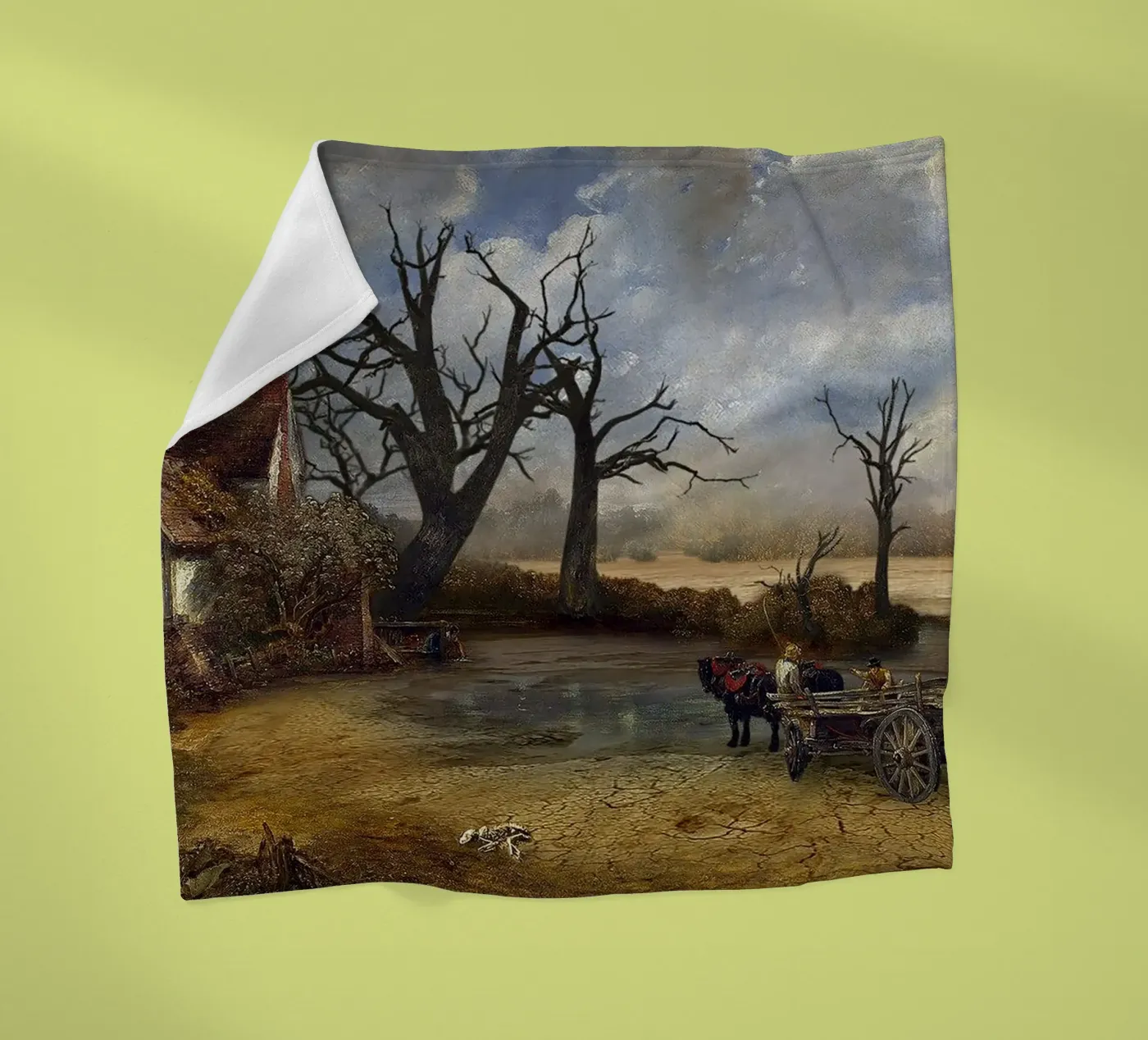 John Constable Kunst fleecedeken van Brooke