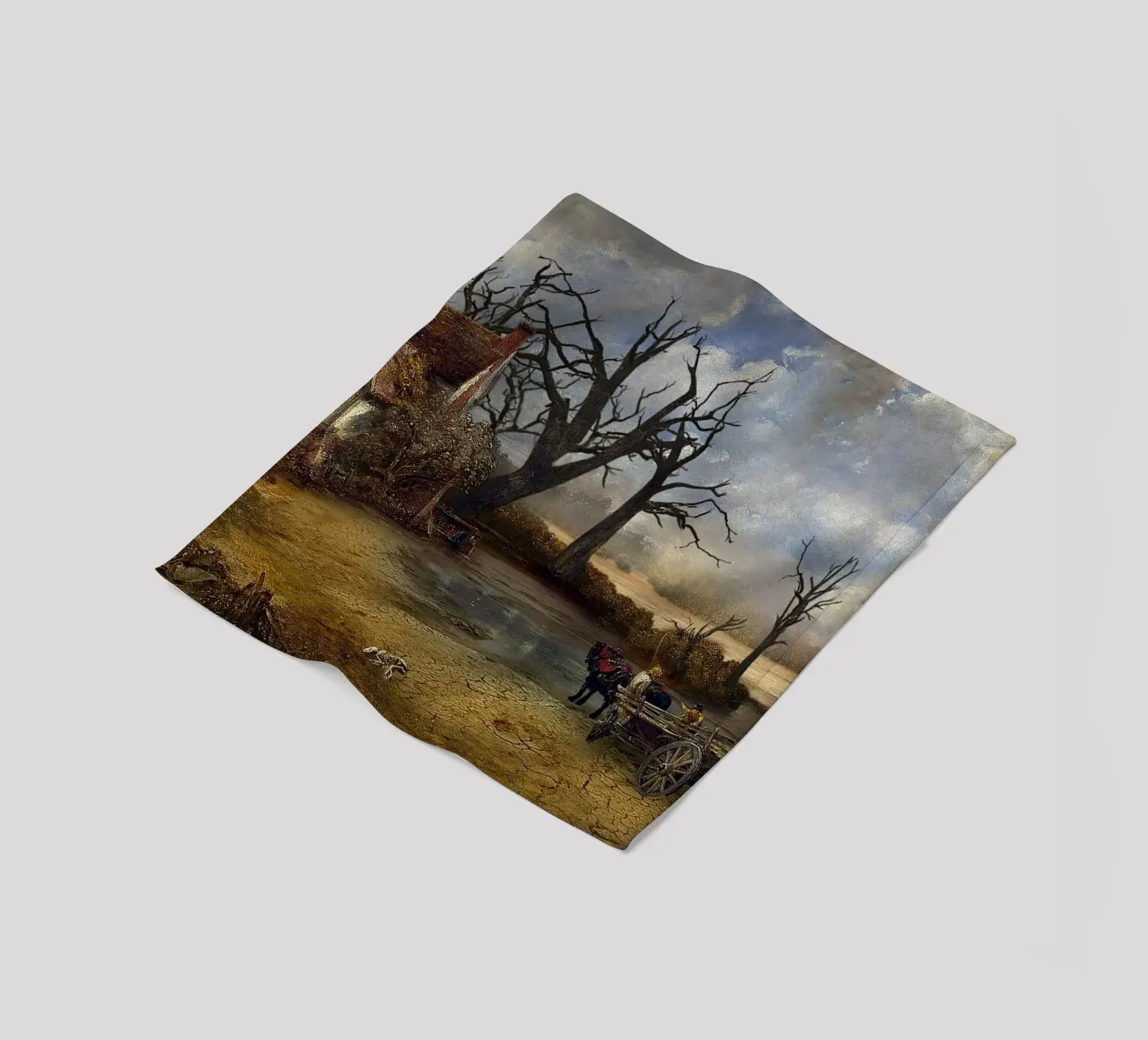 John Constable Kunst fleecedeken van Brooke