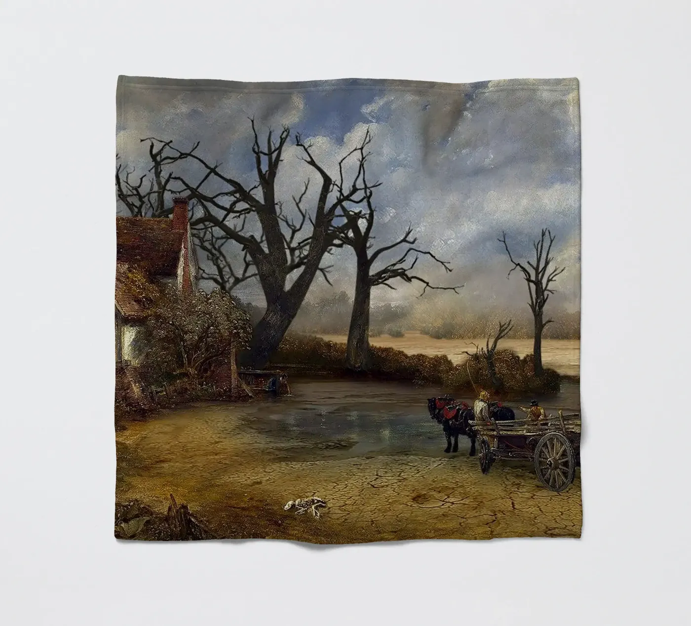 John Constable Kunst fleecedeken van Brooke