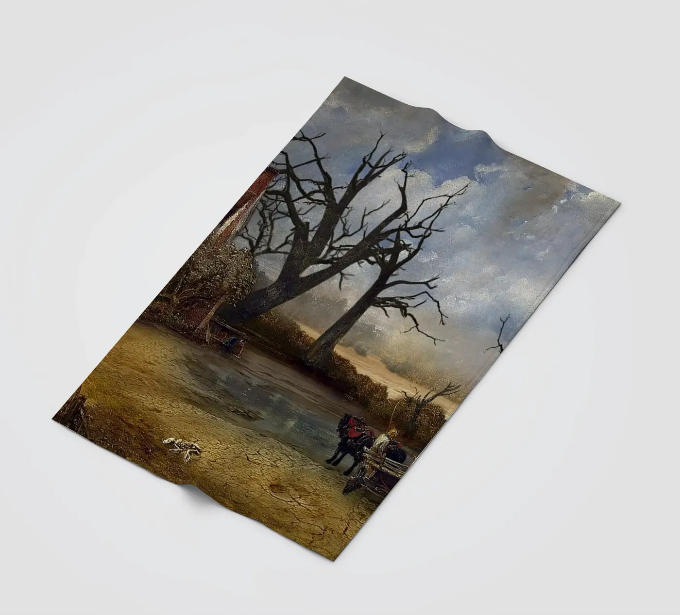 John Constable Kunst fleecedeken van Brooke